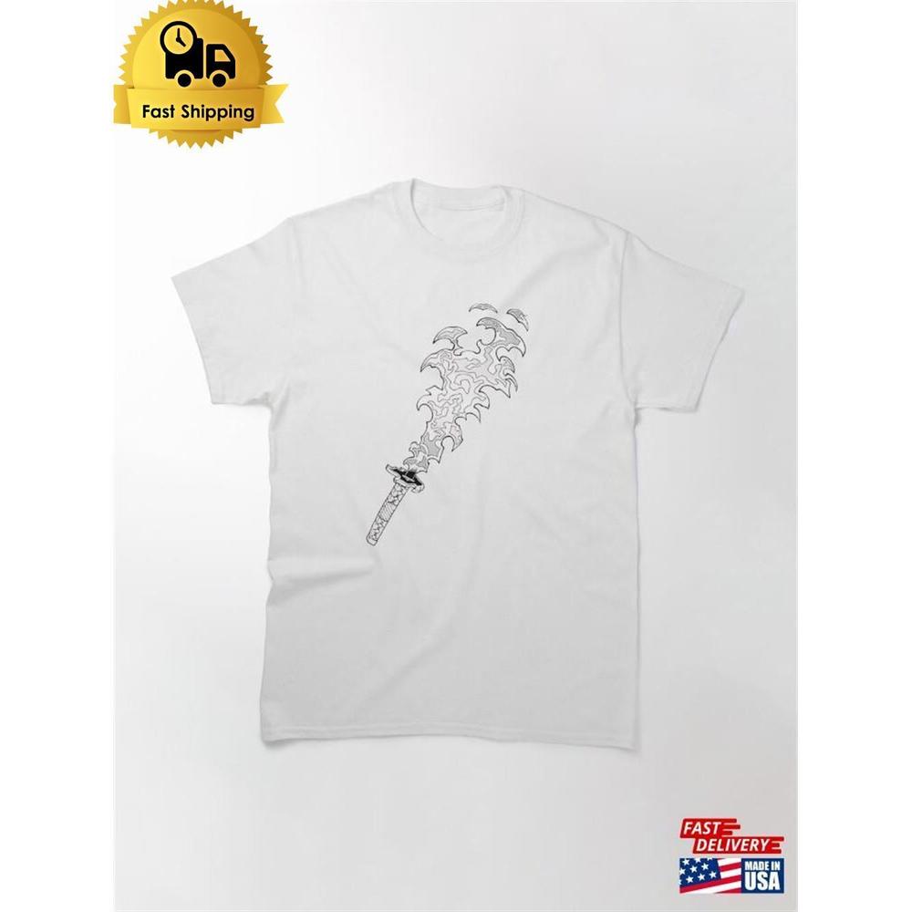 Water Breathing Sword Classic T-Shirt Unisex